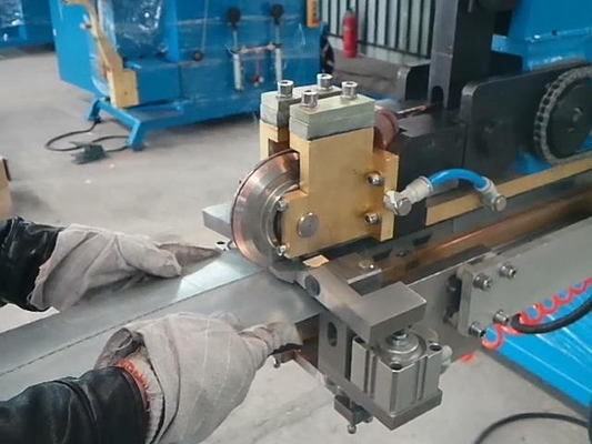 Air Duct Straight Seam Resistance Spot Welding Equipment 9m/Min