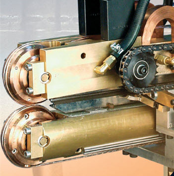 Welding 1000mm Straight Seam Sheet Metal Welding Machine Longitudinal Seam Welder