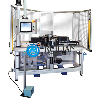 Working Stroke 50mm Air Duct Machine Automatic Apron Coughing Machine 5KVA