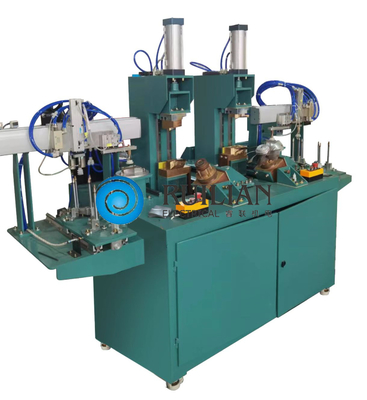 Automatic Fan Blade Double Station Nut Spot Welding Machine 100KVA