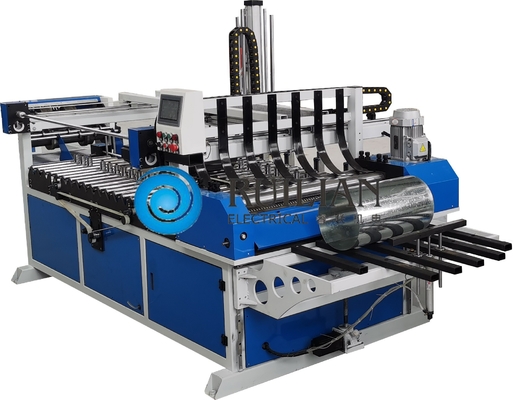 Circle Range OD 250-1000mm Duct Rolling Machine Plate Bar Bending