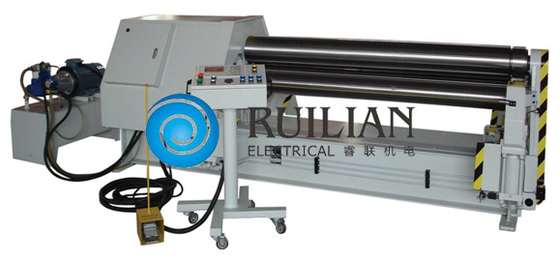 OD 200mm-2000mm Four Shaft Flexible Plate Rolling Machine 20KVA