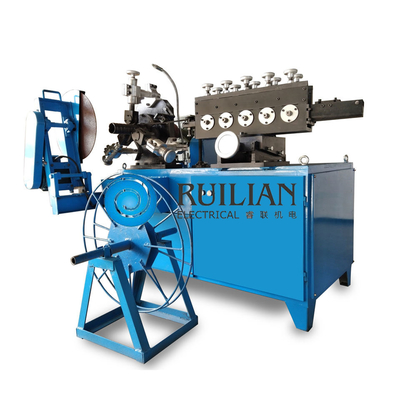 0.4mm Low Carbon Sheet Steel Air Duct Machine 5KVA Working Stroke 50mm