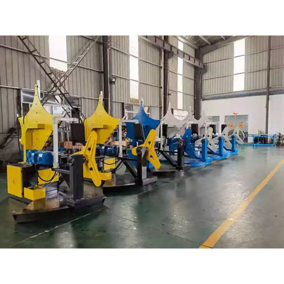 50mm Metal Cold Bending Processing Equipment Air Duct Machine 5KVA