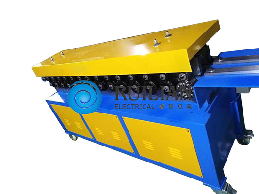 Machining Thickness 0.4mm-0.8mm Galvanized Sheet Steel Duct Flange Machine