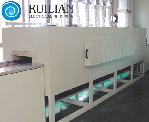 Spray Painting High Temperature Tunnel Furnace Line 60KW 100KW