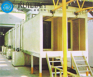 Pallet Chain Floor Type Tunnel Oven High Temperature Tunnel Furnace Line 60KW 100KW