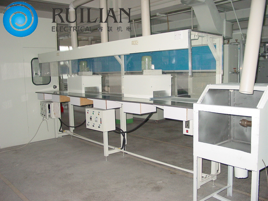 8KW Spray Painting Equipments Suspension Conveying Golf Head Spray Line