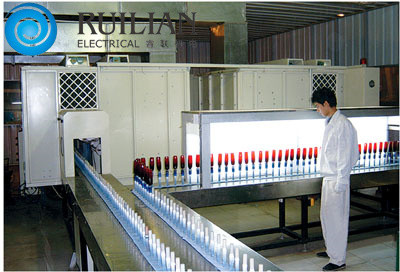Cosmetic Bottle Coating Spraying Production Line 8KW