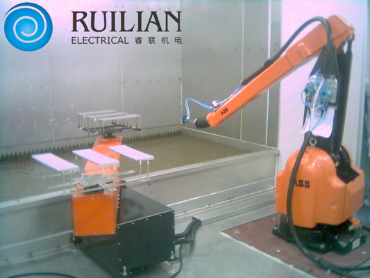 Automatic Artificial Praying Drying Robot Spray Booth 15KW