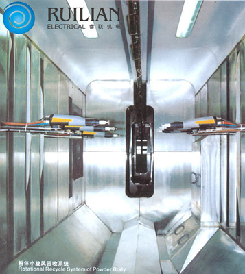 RUILIAN Spray Painting Equipments Residue Recovery System In Spray Booth 120KW