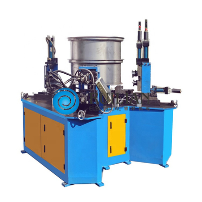 0.4-0.8mm Low Carbon Sheet Steel Air Duct Duct Flanging Machine